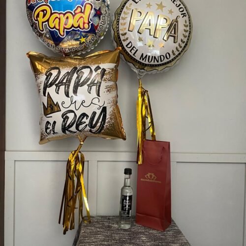 3 globos c/ Maestro Dobel 200ml