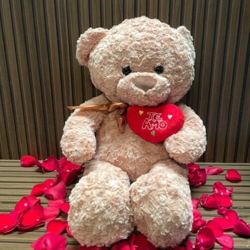 Oso beige te amo