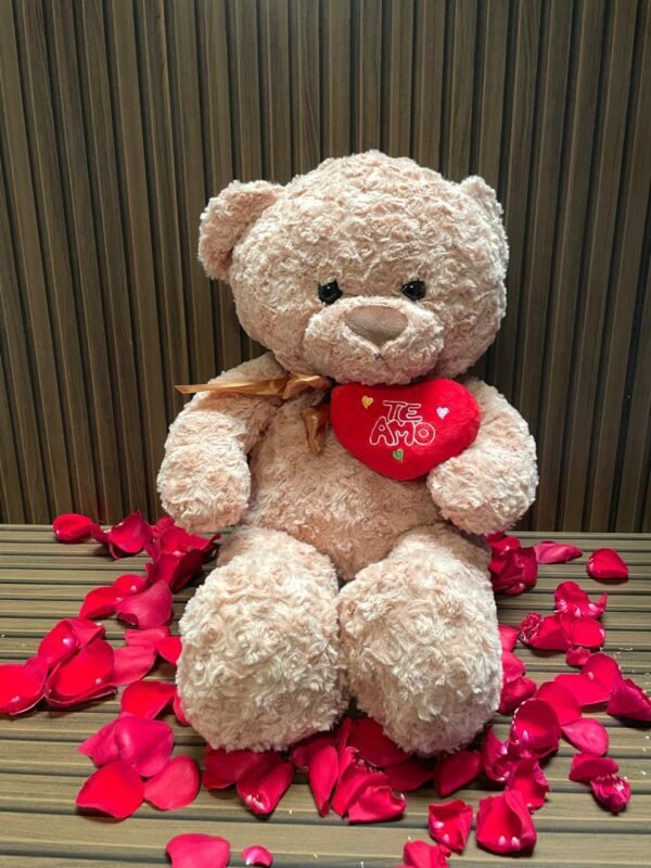 Oso beige te amo