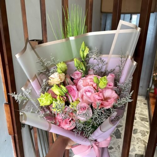 Ramo esencia del lisianthus