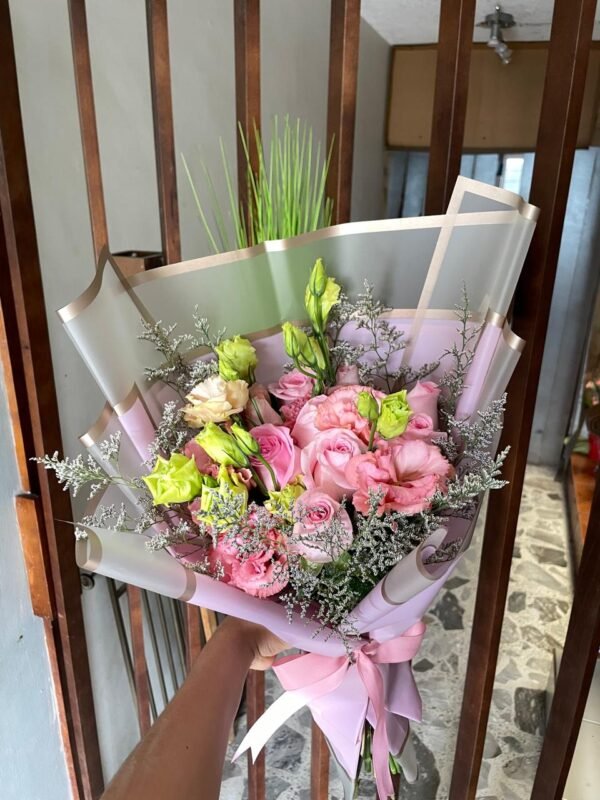 Ramo esencia del lisianthus