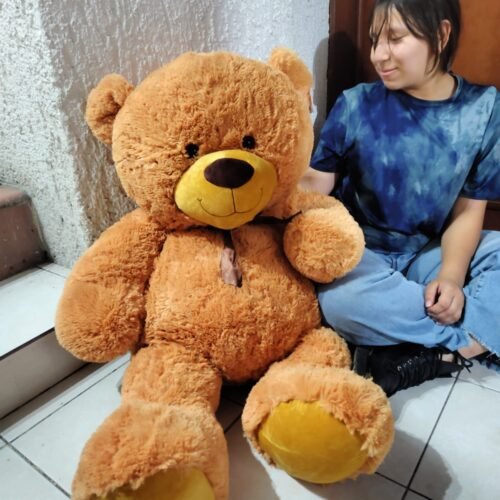 Oso grande Color Caramelo 120cm