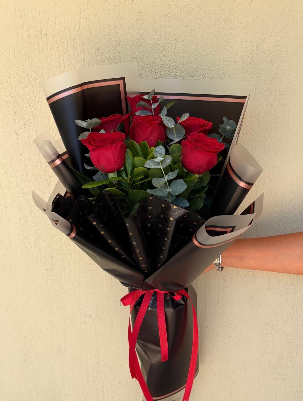 Ramillete Rojo Glamour
